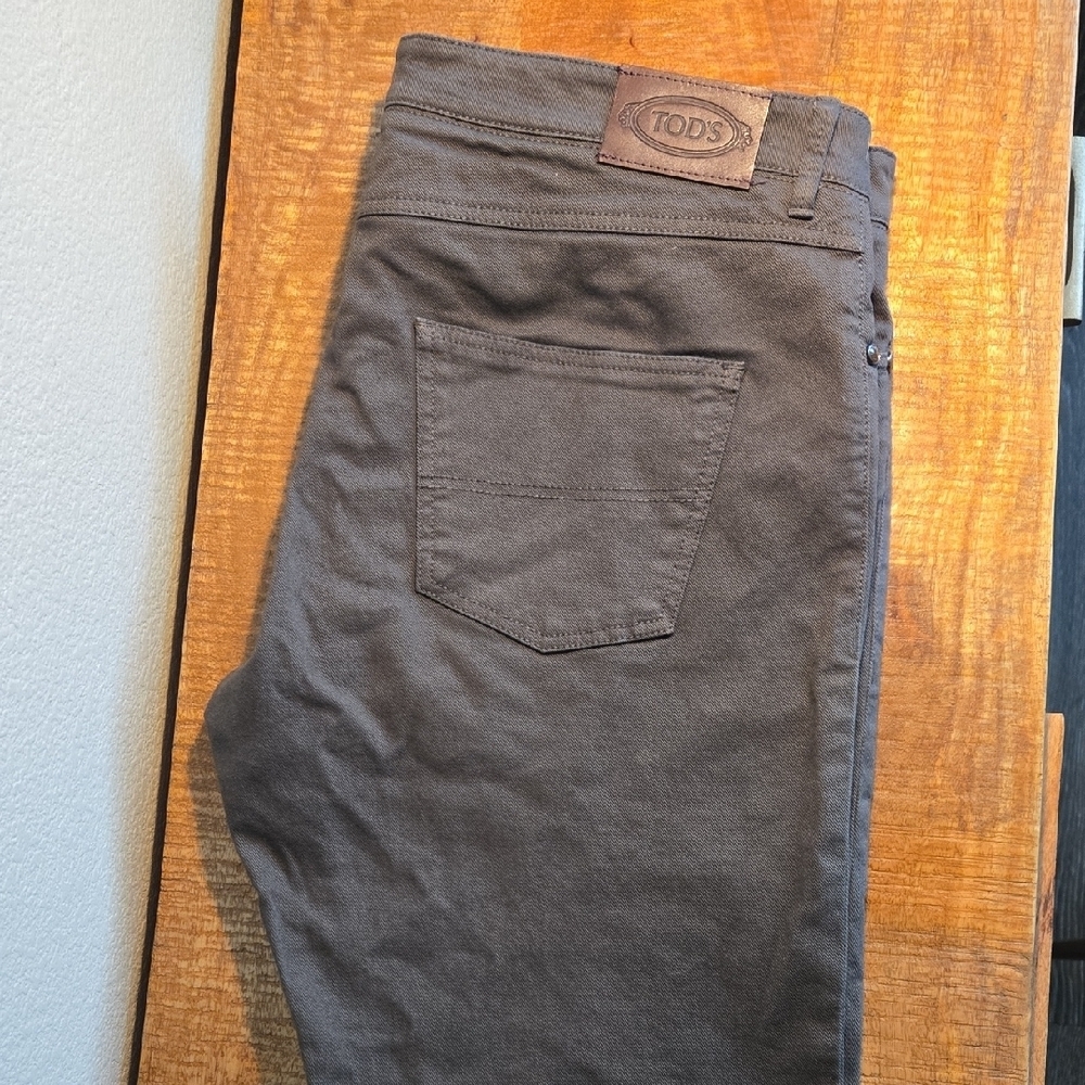 Tod's Gray Jeans Classic Style‎ Medium-Weight Denim